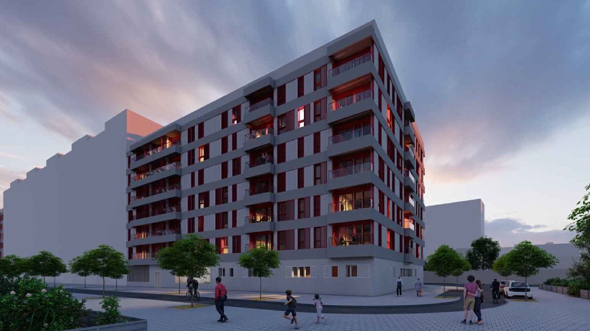 Fotografía que ilustra la noticia: Casa 47 pide licencia para levantar 47 viviendas de alquiler asequible en el Cuartel de Ingenieros de Valencia