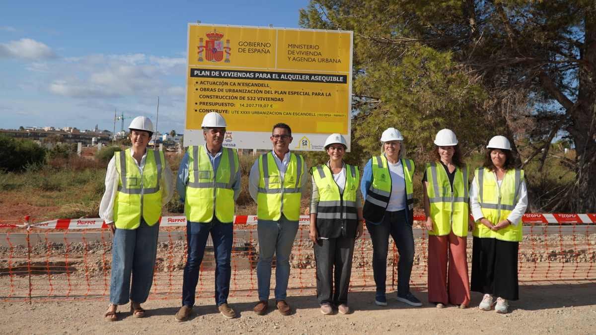 Fotografía que ilustra la noticia: El Ministerio confirma que las 532 viviendas asequibles de Ca n'Escandell (Ibiza) empezarán a construirse en 2027