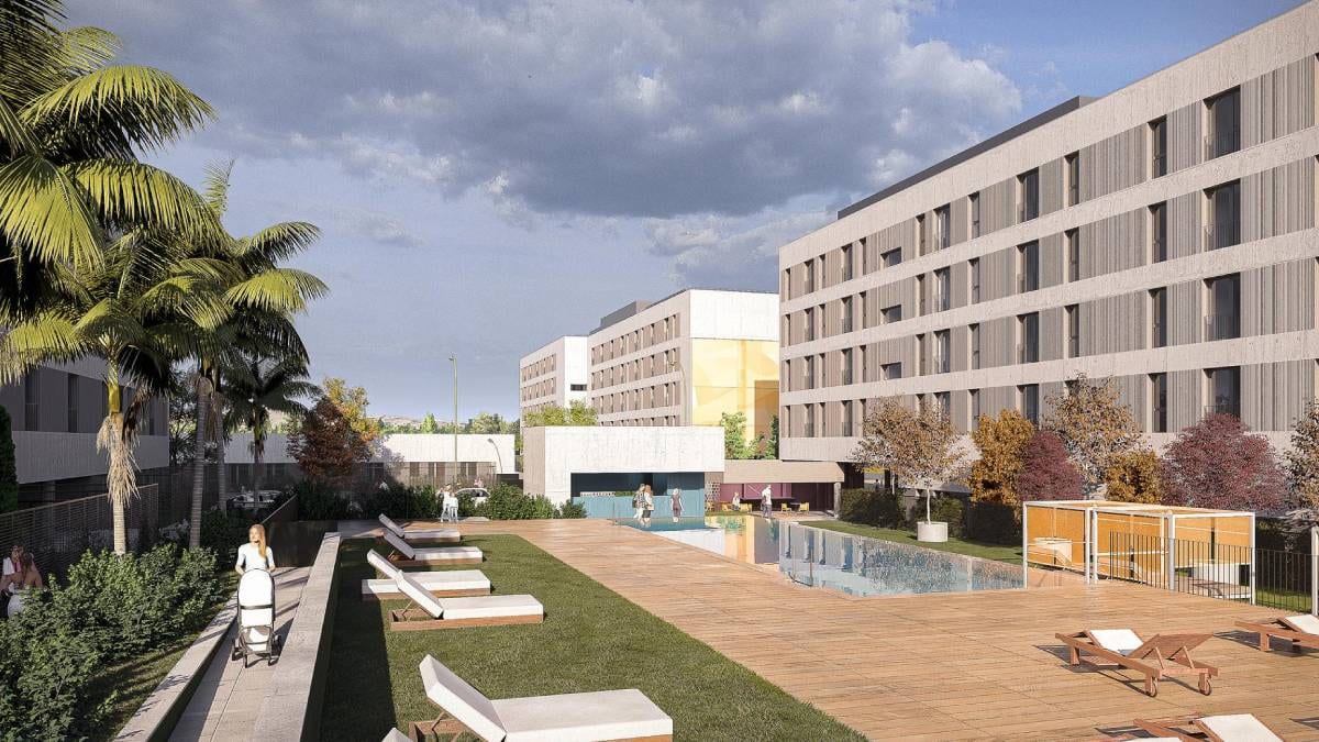 Fotografía que ilustra la noticia: Kronos inicia las obras de un complejo de flex living con 300 alojamientos en Torrejón