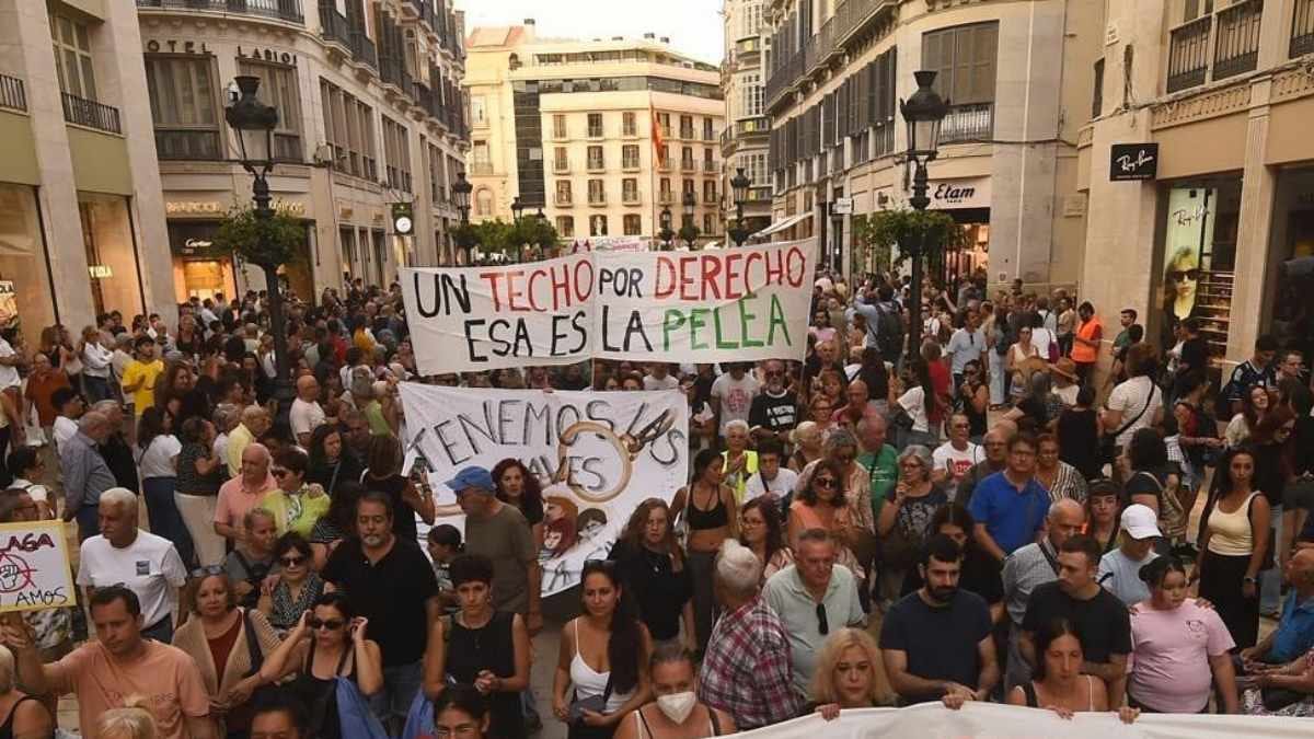 Fotografía que ilustra la noticia: Las protestas por la vivienda se extienden a seis ciudades y reclaman una huelga general