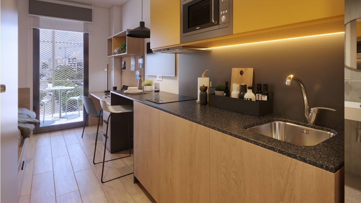 Fotografía que ilustra la noticia: Livensa Living abre su cuarta residencia de estudiantes en Barcelona con 400 nuevas camas