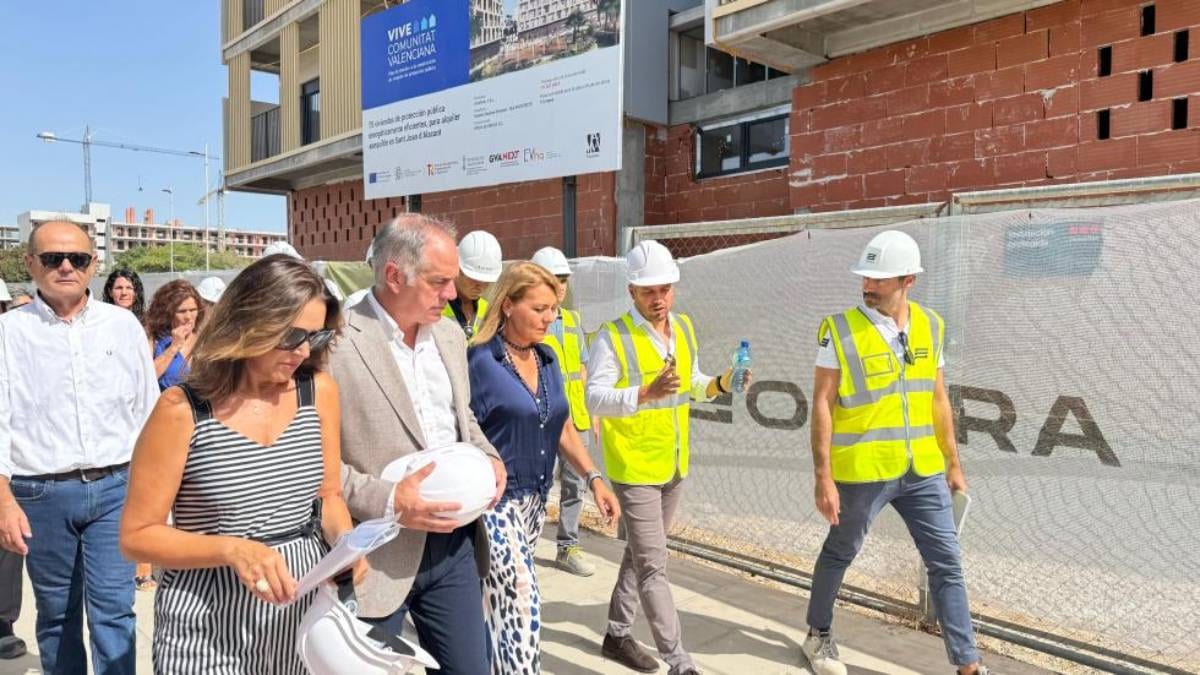 Fotografía que ilustra la noticia: Sant Joan d'Alacant: 611 viviendas protegidas del Plan Viu ya están en obras